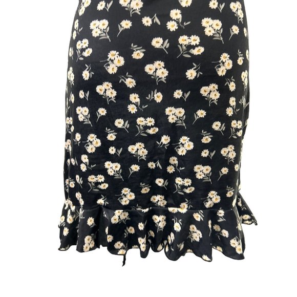Shein One Shoulder Floral Print Drawstring Dress EUC Women's Size S - Picture 6 of 12